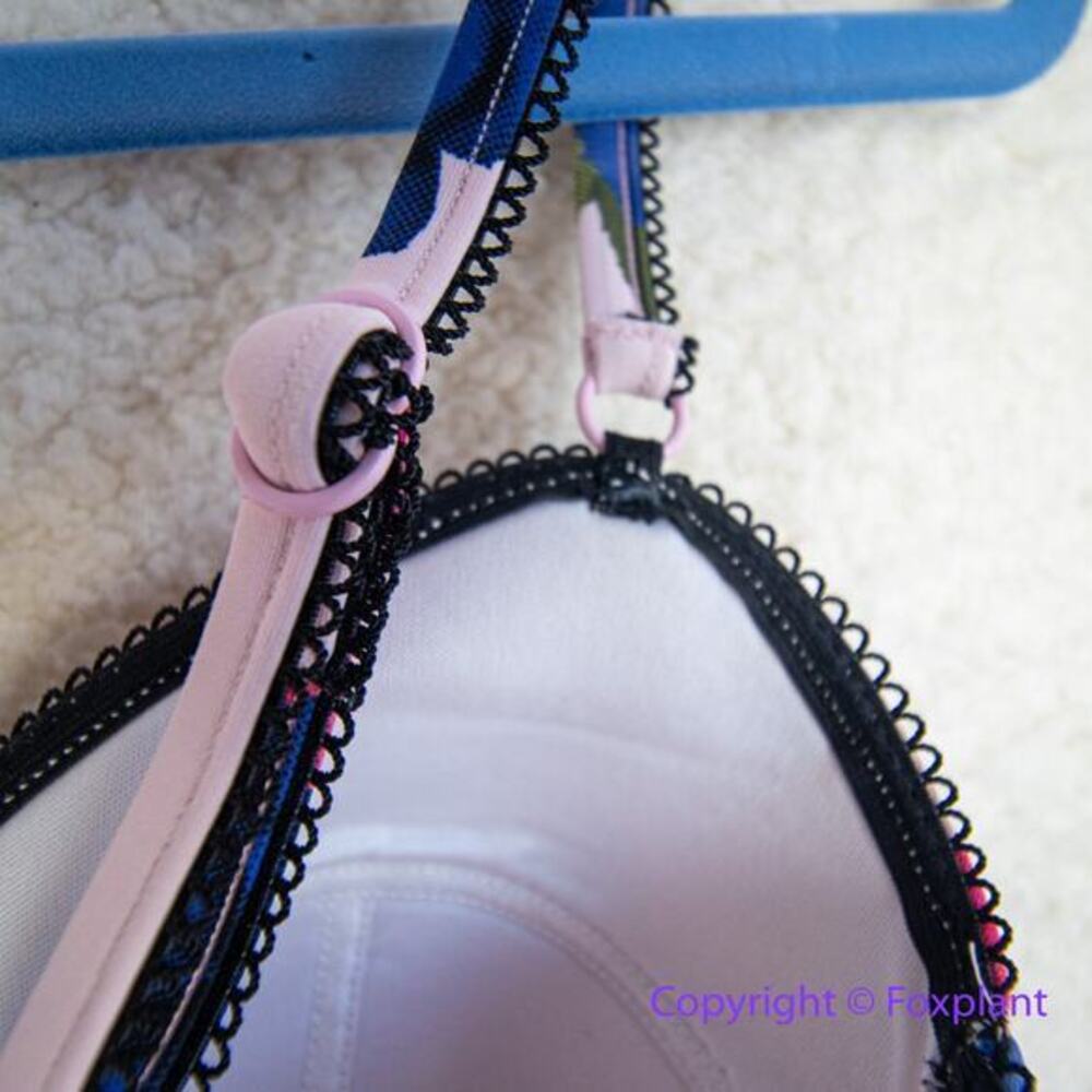 Seafolly floral print bikini top, women size‎ 6 - Picture 6 of 8